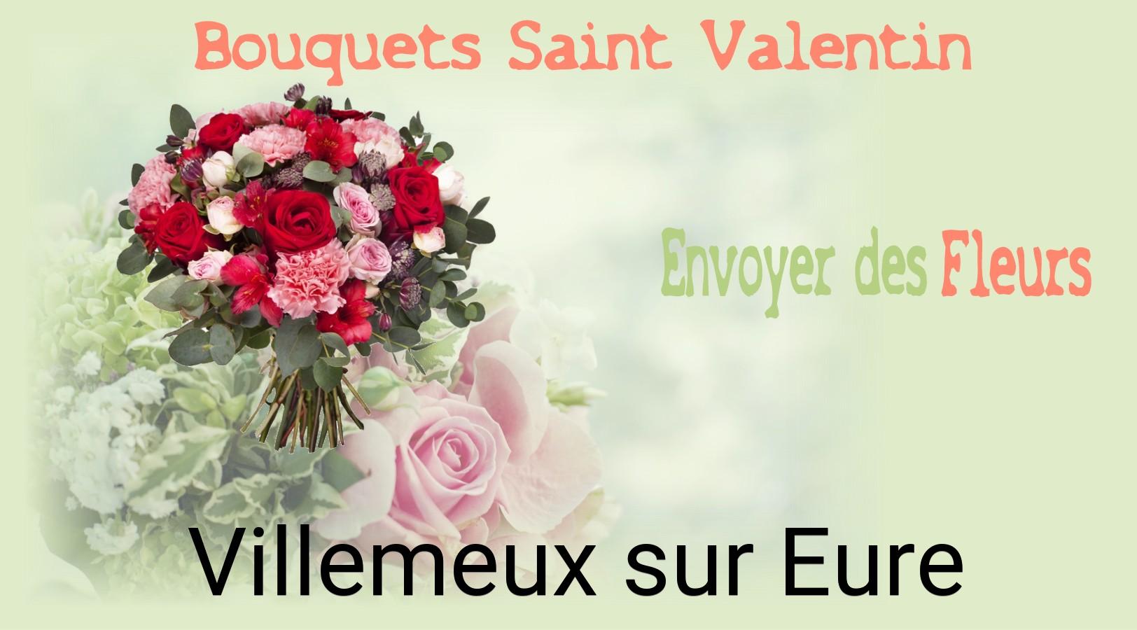 Roses de Saint-Valentin livrées à Villemeux-sur-Eure